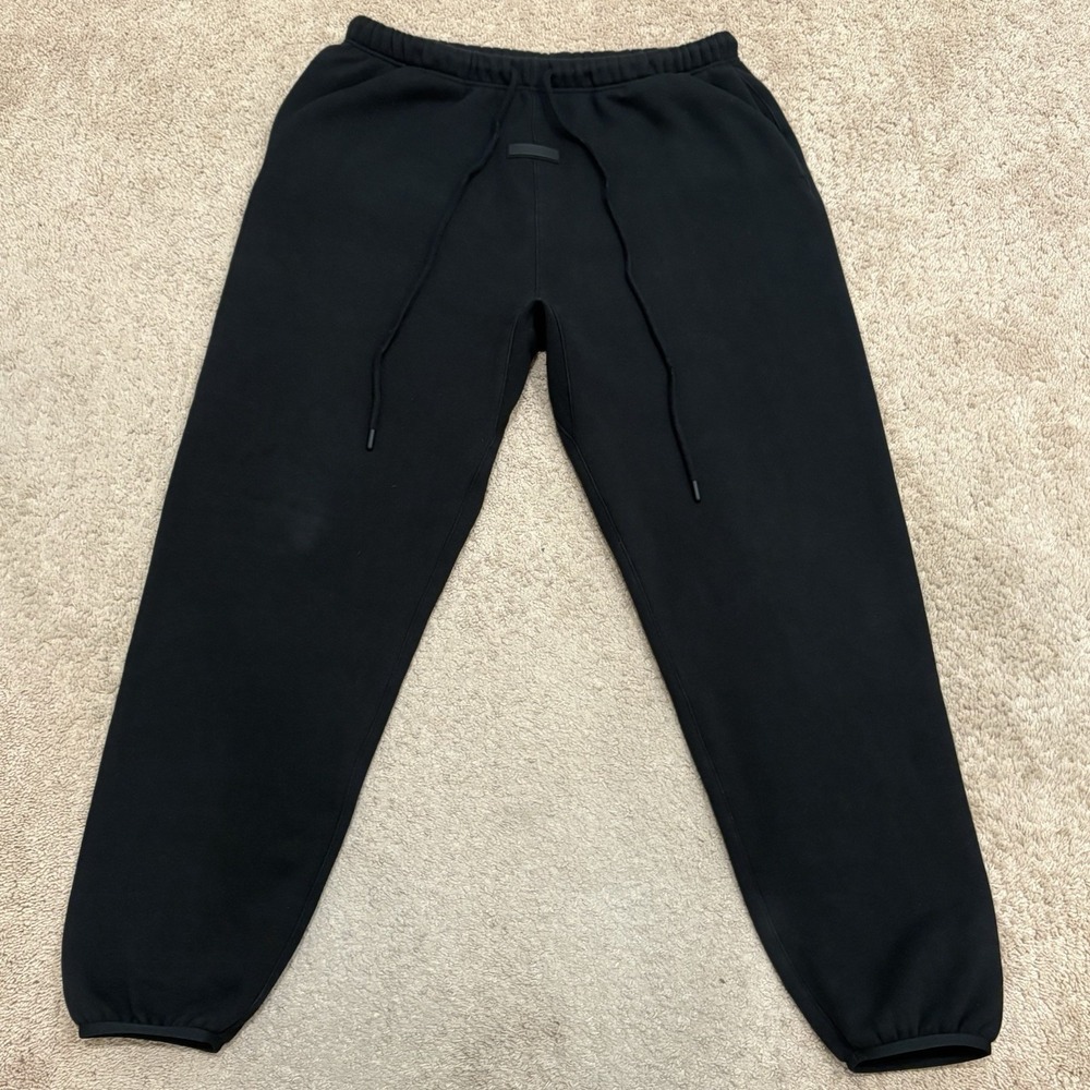 Essentials Fear of God Sweatpants Men's Large Black Heavyweight Streetwear Baggy